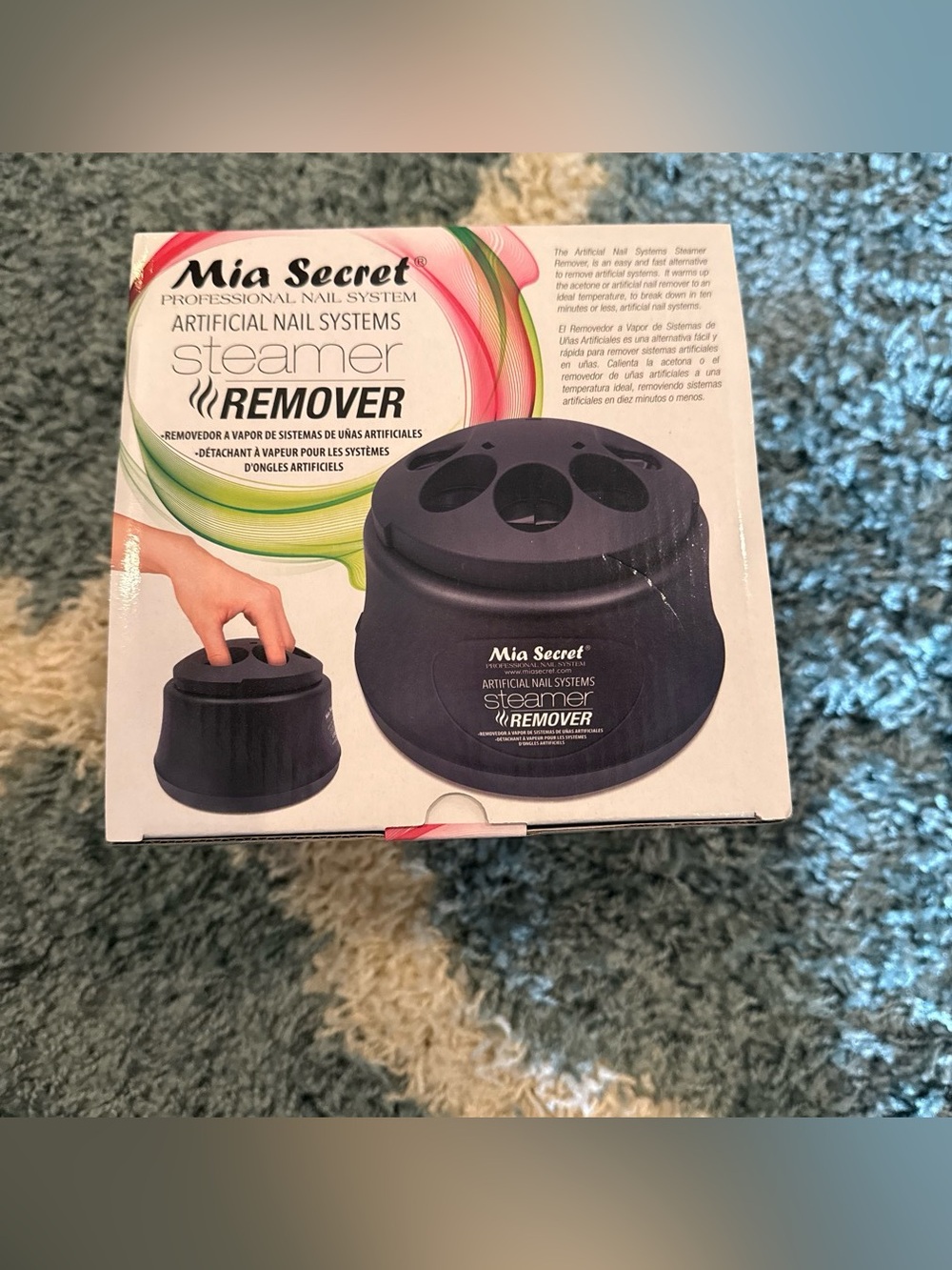 Mia Secret Black Steamer Remover for Artificial Nail Systems
